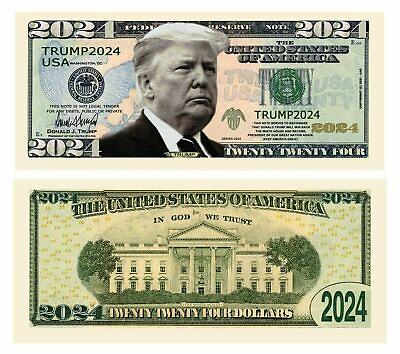 #ad ✅ Pack of 100 Donald Trump 2024 Re Election Presidential Novelty Dollar Bill ✅ $19.95