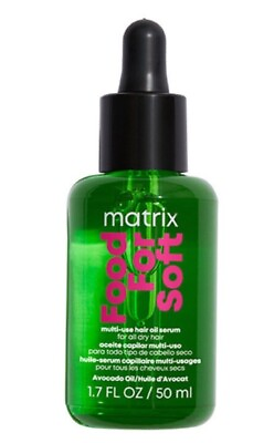 #ad Matrix Food For Soft Multi Use Hair Oil Serum 1.7 oz $28.00
