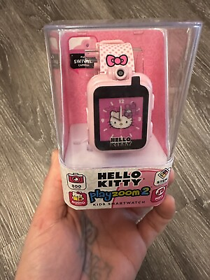 #ad Sanrio Hello Kitty Pink PlayZoom2 Smart Watch Safe Kids Camera Games MP3 Stem $38.99