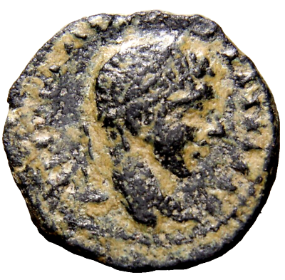 #ad RARE ARABIA Charachmoba. Elagabalus. AD 218 222 Tyche Ancient Roman Coin wCOA $128.65