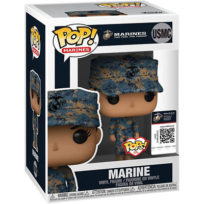 #ad Funko POPs With Purpose Military US Marines Vinyl Figure MARINE Female #2 $12.89