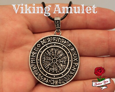 #ad Viking Pendant Norse Compass Amulet Shipped in Gift Box Fast Shipping $14.99
