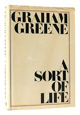 #ad Graham Greene A SORT OF LIFE 1st Edition 1st Printing $80.44