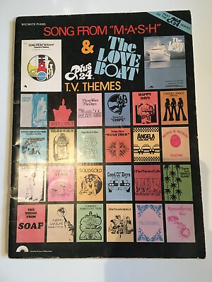 #ad SONG FROM MASH amp; LOVE BOAT part of PLUS 24 SERIES songbook BIG NOTE PIANO $15.00