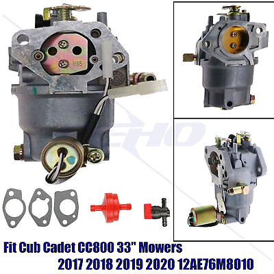 #ad For Carburetor Carb Cub Cadet CC800 33quot; Mowers 12AE76M8010 2017 2018 2019 2020 $35.15