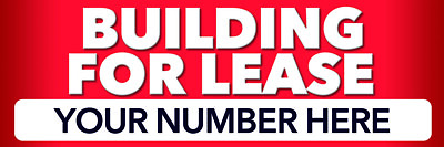 #ad #ad building for lease banner any style any size small edit ok $92.99
