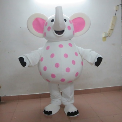 #ad Spotted elephant Mascot Costume Party Fancy Dress Cosplay Dress Outfits Xmas AU $523.97