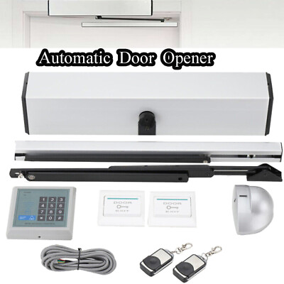 #ad Electric Automatic Swing Gate Opener Operator Door Kit w Remote Controller $219.01