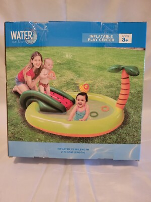 #ad Inflatable Water Play Center $29.99