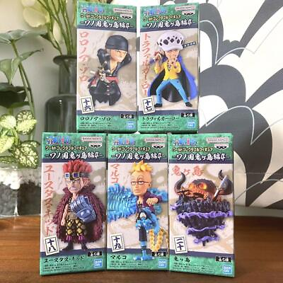 #ad ONE PIECE Goods lot of 5 WCF world collectable figure Zoro Marco Law Kid $107.10