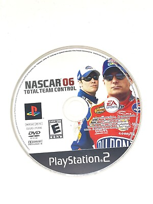 #ad NASCAR 06: Total Team Control Playstation 2 PS2 Video Game Disc Only Clean $4.99