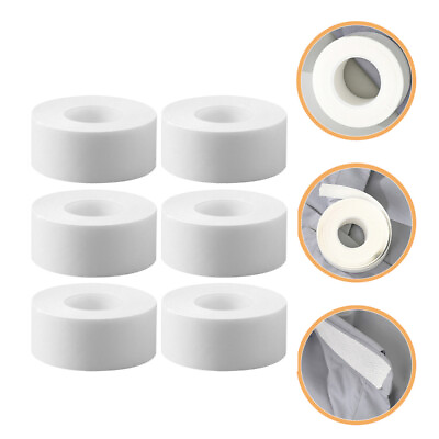 #ad 6 Rolls Sweat Tapes Self Adhesive Collar Protector Disposable Shirt Sweat Liner $12.34
