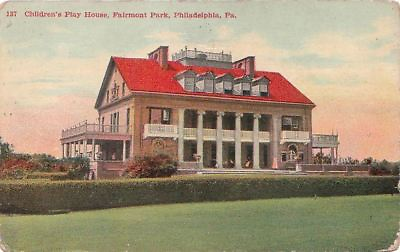 #ad Postcard Children#x27;s Play House Fairmount Park Philadelphia PA $17.02