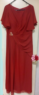 #ad Women Dress Size 16 by JJ House Rustic New Without Tag Free Shipping $49.99