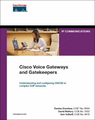 #ad Cisco Voice Gateways and Gatekeepers Hardcover $15.40