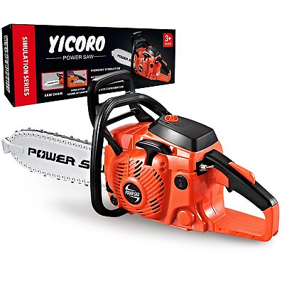#ad YICORO Kids Tool Set Toy Electric Chainsaw Toys for 3 4 5 Year Old Kids Prete $27.39