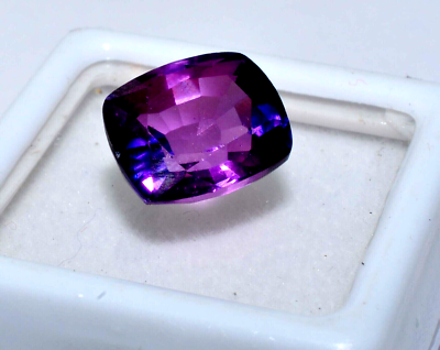 #ad 7.55 Ct Natural Purple Blue Sapphire Cushion Cut Loose Gemstone Certified NEW $25.20