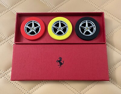 #ad Ferrari 3 Wheels Eraser Set 270000189 Pencil Erasers Official Ferrari product $22.04