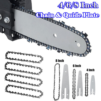 #ad 4 6 8 10 12 16quot; Chainsaw Chain Guide 0.050quot; 28 37 48 45 59DL Replacement Cutters AU $11.48
