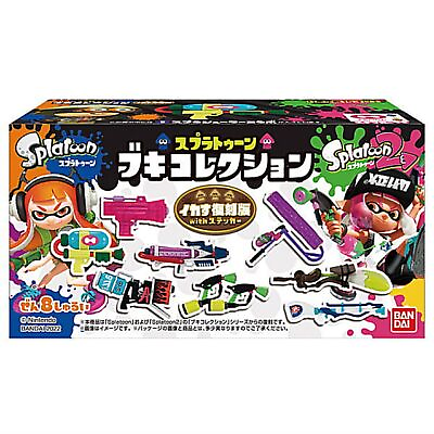 #ad Splatoon Buki Collection with sticker Collection Toy 8 Types Comp Set Mascot New $79.36