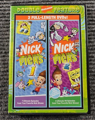#ad #ad Nickelodeon: Nick Picks Double Feature 1 amp; 2 DVD 2005 Rare Out Of Print OOP $31.96