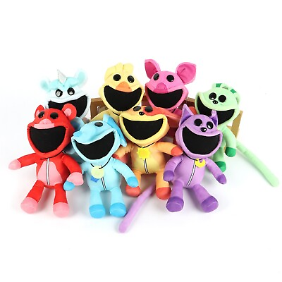 #ad 8pcs 1 Set Smiling Critters Doll Stuffed Animals Plush Toy Gift Poppy playtime $58.00