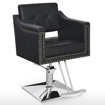 #ad BarberPub Salon Chair For Hair Stylist Hydraulic Beauty Salon Styling Chair8813 $209.90