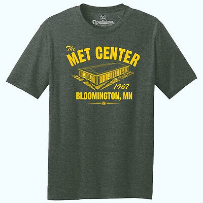 #ad The Met Center 1967 Hockey TRI BLEND Tee Shirt Minnesota North Stars $22.00