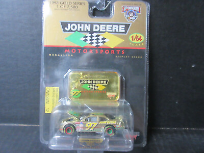 #ad #ad 1998 Racing Champion Stock Car # 97 John Deere Gold Series 1:64th $10.46