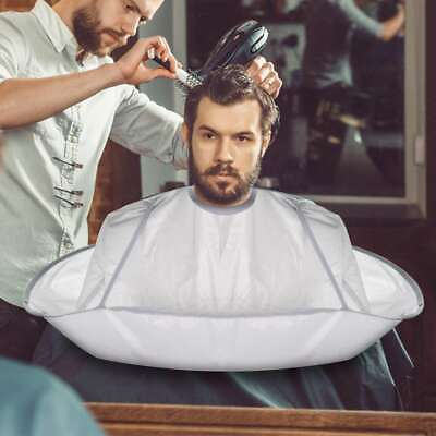 #ad Barber Gown Cloth Hair Cutting Cloak Umbrella Hairdressing Cape Barber Salon USA $5.99