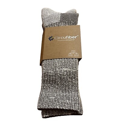 #ad Circufiber Circulight Diabetic Socks One Pair Size Large Platinum Sky $10.36