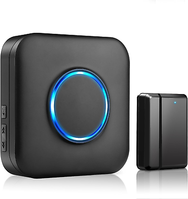 #ad Wireless Door Sensor Door Chime Doorbell with 600Ft Operate Range 58 Chimes 5 $29.97