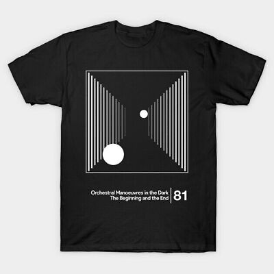 #ad #ad OMD The Beginning u0026 The End Minimal Style Graphic Artwork Design T Shirt $24.99