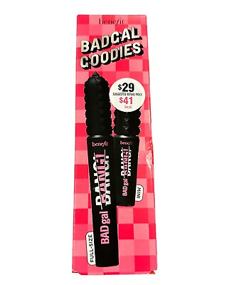 #ad Benefit Cosmetics BadGal Bang Goodies Intense Pitch Black Volumizing Mascara $18.66