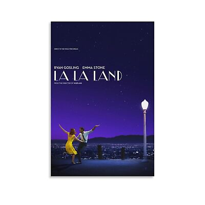 #ad La La Land Movie Poster 1 Wall Art Canvas Print Poster Home Bathroom Bedroom ... $7.48
