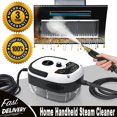 #ad 2500W Handheld Car Detailing Cleaning Machine High Temp Steam Cleaner Household $42.89