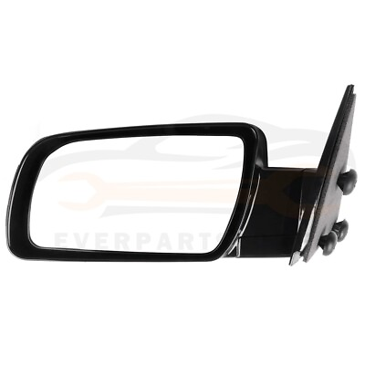 #ad 1Pc Black Truck Side View Mirror For 1988 2000 Chevrolet C2500 4 Door 5.7L V8 $31.25