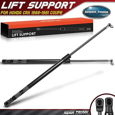 #ad 2pcs Rear Trunk Lift Supports Shocks for Honda CRX 1988 1991 Coupe 74820SH2307 $19.99