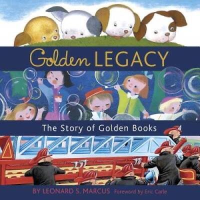 #ad Golden Legacy: The Story of Golden Books Deluxe Golden Book Hardcover GOOD $9.48