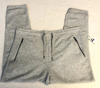 #ad NEW Calvin Klein CK Mens Gray Soft Fleece Classic Jogger Sweatpants Size XL $40.00
