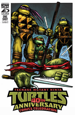 #ad Teenage Mutant Ninja Turtles: 40th Anniversary Var A PRESALE 7 10 24 $9.59