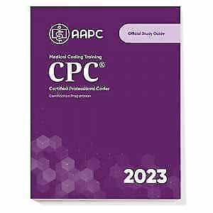 #ad Official CPC® Certification 2023 Study Guide Paperback by AAPC Very Good $63.63