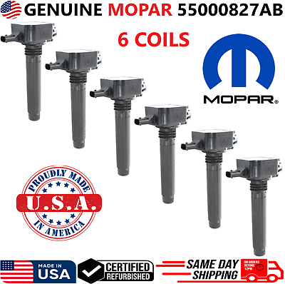 #ad GENUINE MOPAR Ignition Coils For 2011 2023 Dodge Chrysler RAM Jeep 55000827AB $86.38