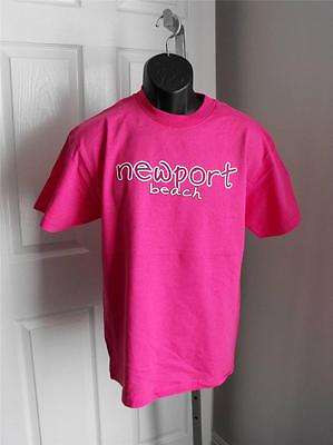 #ad NEW Newport Beach California Mens Adult Size M Medium T Shirt $4.66