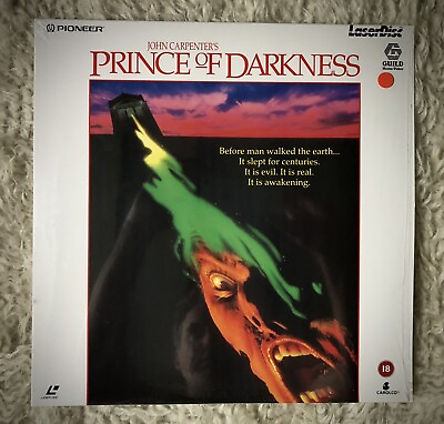 #ad Prince Of Darkness LASERDISC 1992 PAL. John Carpenter GBP 14.99