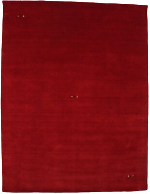 #ad Gabbeh Cherry Red Tribal Pictorial 8X10 Modern Rug Plush Kids Room Wool Carpet $548.96