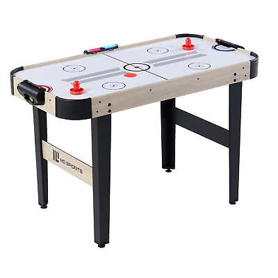 #ad NEW Air Powered Hockey Table W Interactive Light up Scorer Indoor Game Sports $63.42