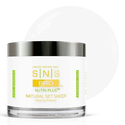 #ad SNS Nail Dipping Powder Natural Set Sheer 4oz $47.95