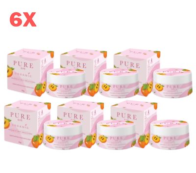 #ad 6X PURE Organic Underarm Cream Pink Brightening Armpit Deodorant Body Skin 50 G $82.91