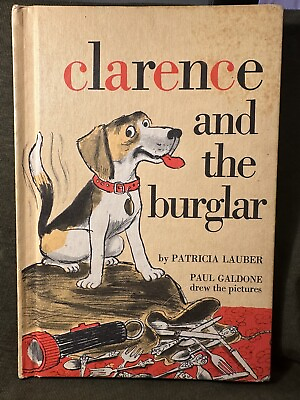 #ad Clarence and the Burglar by Patricia Lauber. Weekly Reader...Edition 1973 . $9.96